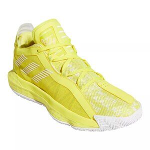 Brand New adidas Women's Dame 6 Hecklers Basketball Shoes Yellow - Performance